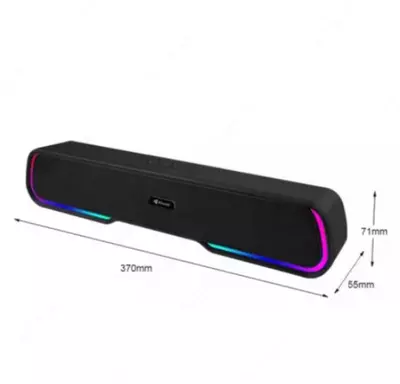 Портативный стерео динамик Kisonli LED-913