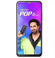 Смартфон TECNO Pop 6 Pro (BE8) 2/32GB Polar Black