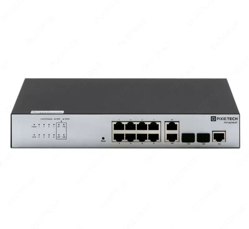 Управляемый коммутатор PiXiETECH L2 PXT-S2755G-8T