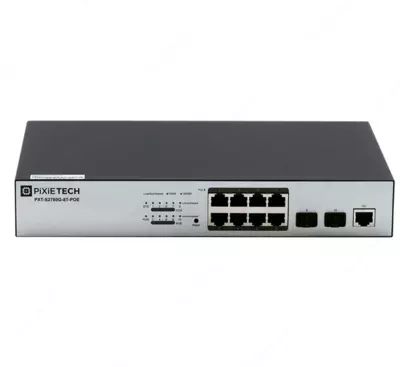 Управляемый коммутатор PiXiETECH L2 PXT-S2780G-8T-POE