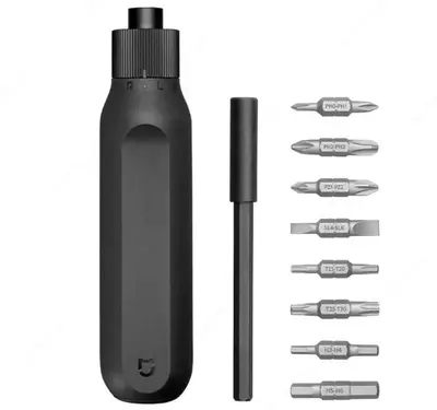 Xiaomi MiPad Ratchet Screwdriver 16 in 1 10 dona almashtiriladigan bitli tornavida