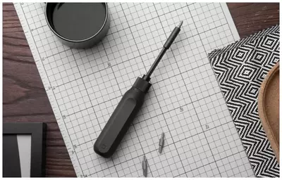 Отвертка со сменными битами Xiaomi Mijia Ratchet Screwdriver 16 in 1 (10 предметов)
