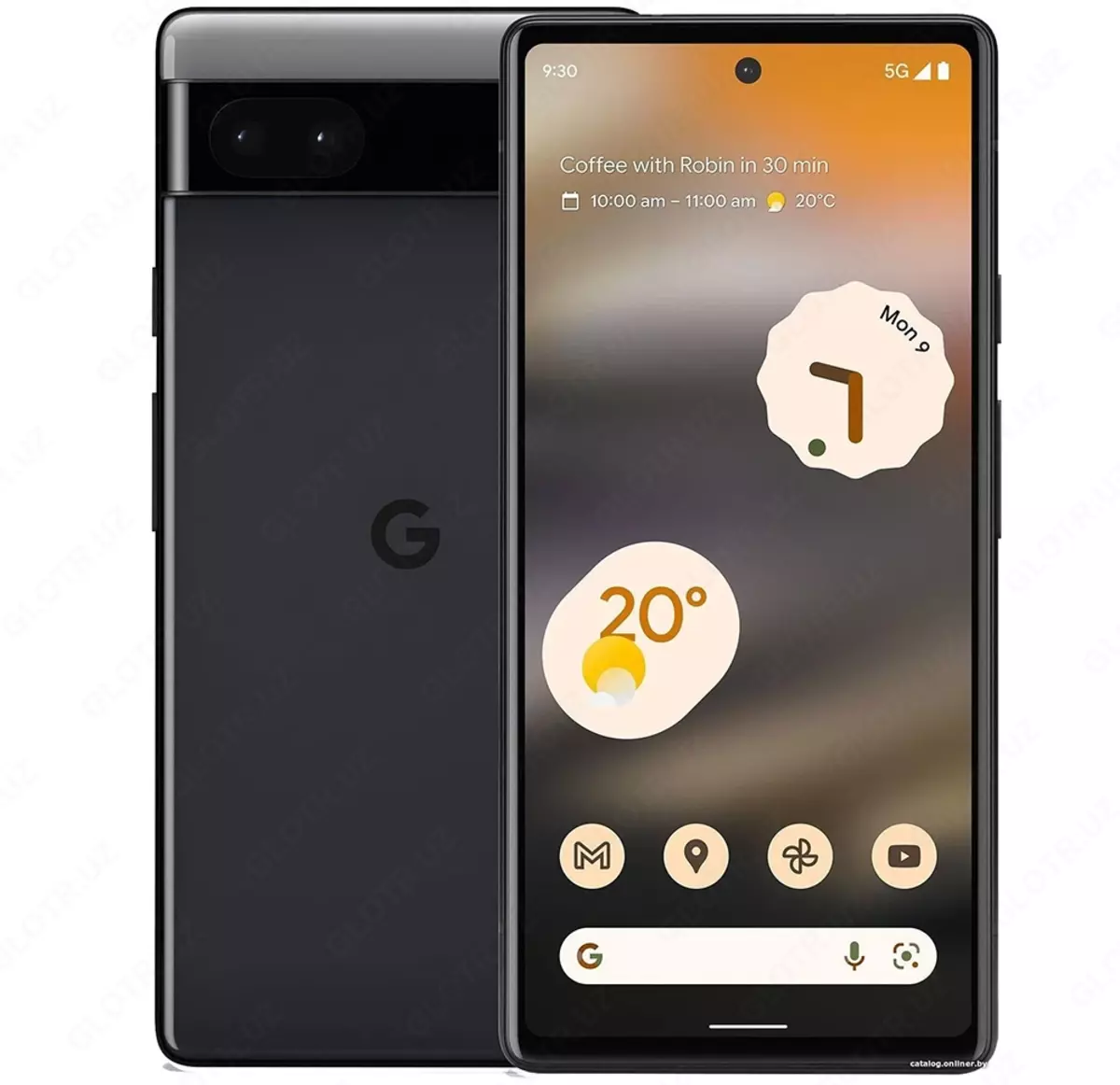 Смартфон GOOGLE Pixel 6A 6GB 128GB Charcoal, цена 6 509 250 сум от  Mytech.uz, купить в Ташкенте, Узбекистан - фото и отзывы на Glotr.uz