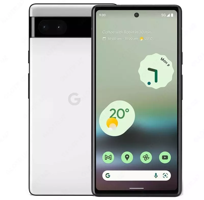 Smartfon GOOGLE Pixel 6A 6GB 128GB Chalk