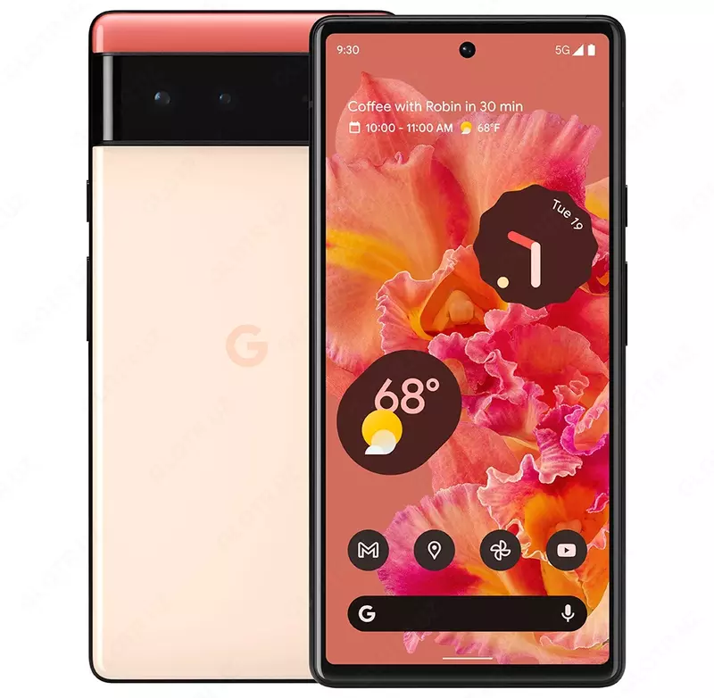Смартфон GOOGLE Pixel 6 8GB 128GB Kinda Coral