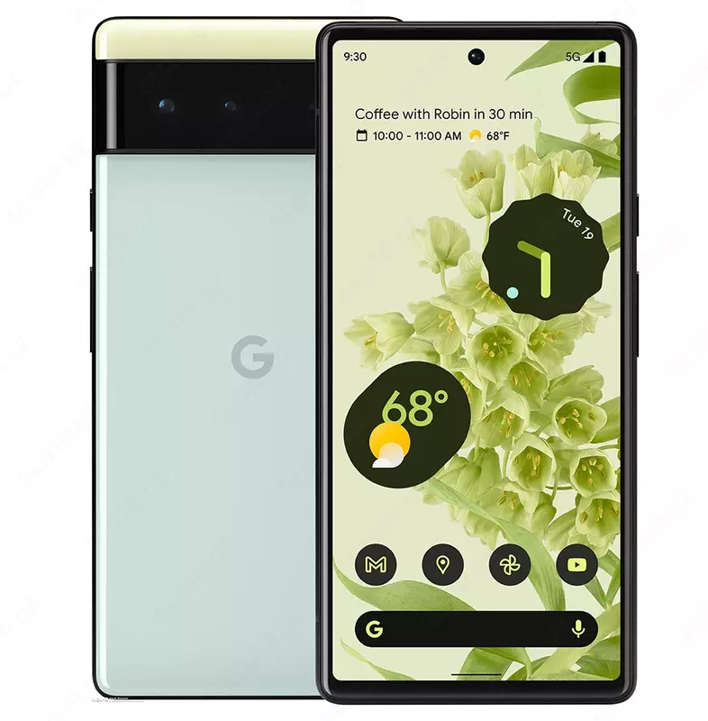 Смартфон GOOGLE Pixel 6 8GB 128GB Sorta Seafoam