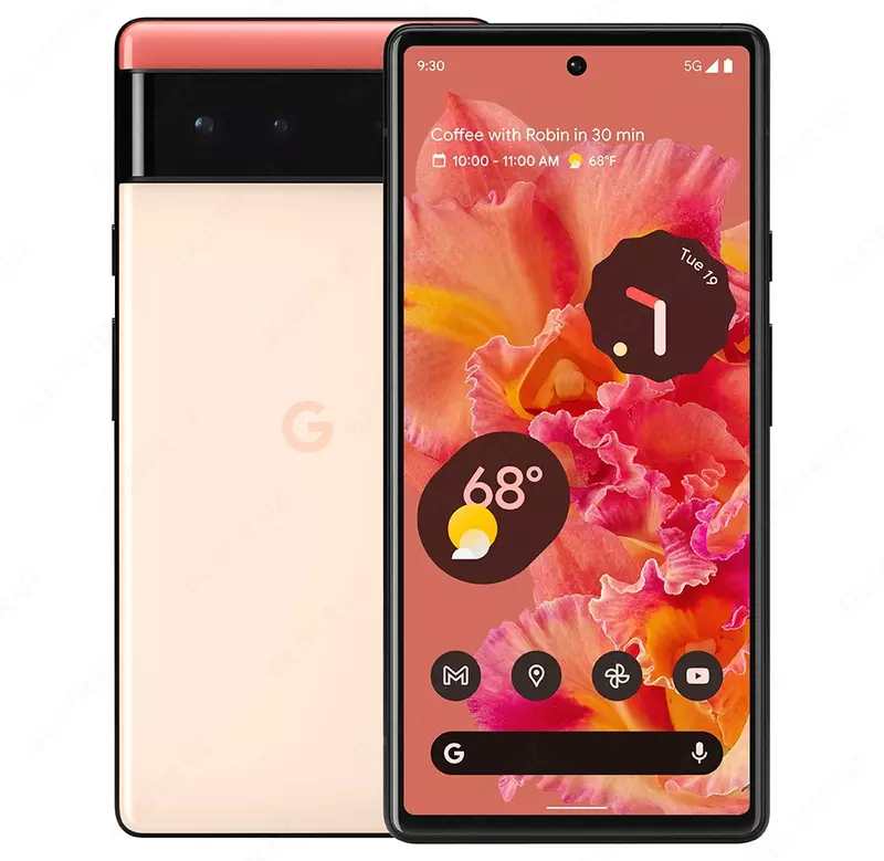 Смартфон GOOGLE Pixel 6 8GB 256GB Kinda Coral