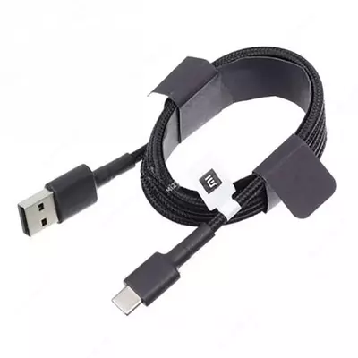 Кабель Xiaomi Mi Braided USB Type-C Cable 100cm (Black)