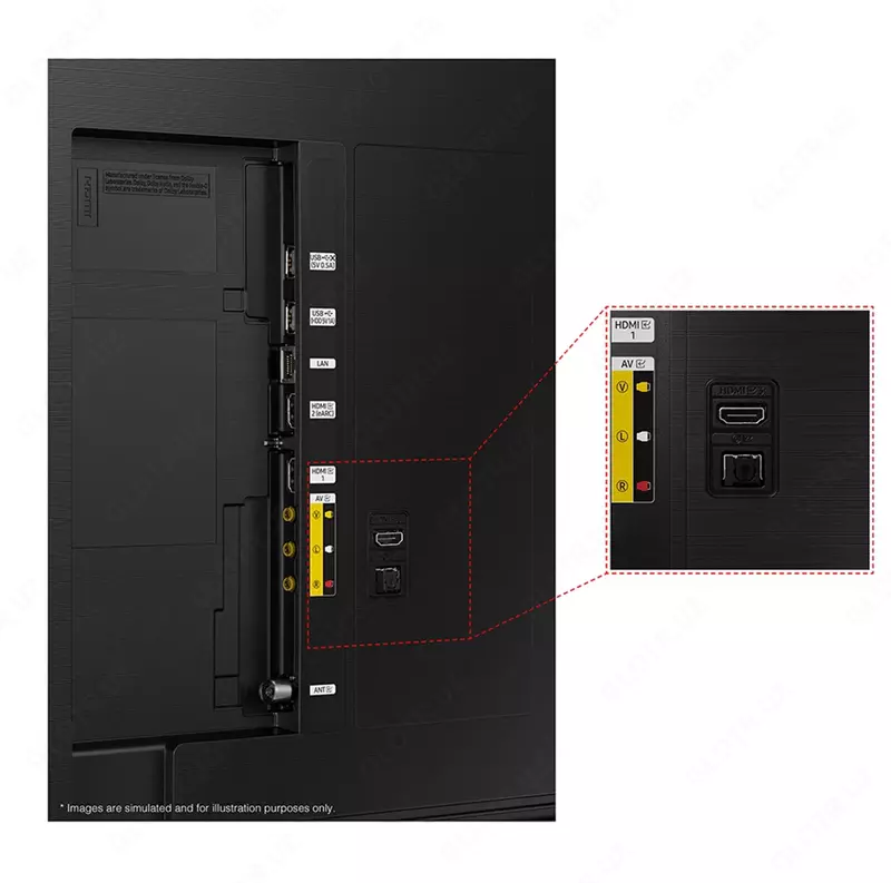 Телевизор SAMSUNG 65AU9070 65" Ultra HD (4K) 2021