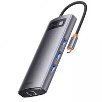 Адаптер-хаб Baseus Metal Gleam Series 7in1 HUB (WKWG040113)