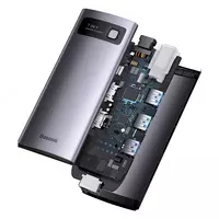 Адаптер-хаб Baseus Metal Gleam Series 7in1 HUB (WKWG040113) - 762 500 сум