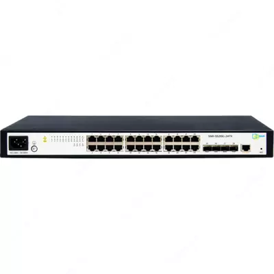 Kommutator SNR 2-darajali SNR-S5210G-24TX