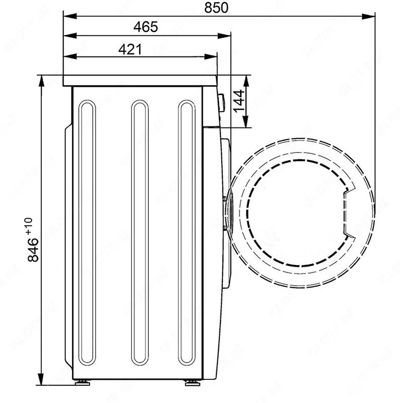 Стиральная машина ATLANT СМА 60У107-00 6 кг