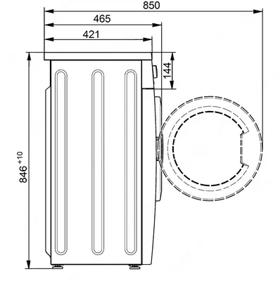 Kir yuvish mashinasi ATLANT СМА 60У107-00 6 kg