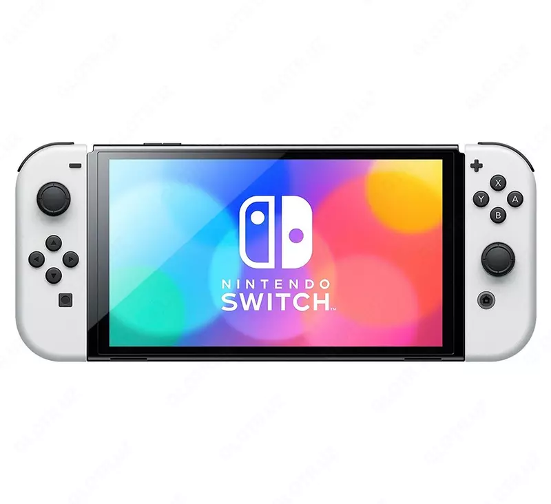 Игровая консоль Nintendo Switch OLED 64 ГБ бeлый