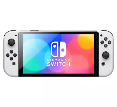 Игровая консоль Nintendo Switch OLED 64 ГБ бeлый