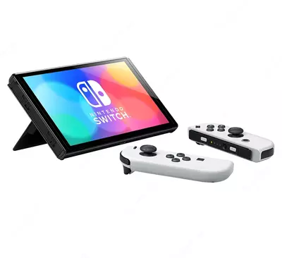 Игровая консоль Nintendo Switch OLED 64 ГБ бeлый