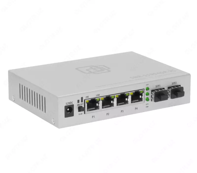 Неуправляемый POE коммутатор SNR-S1904GP-2S
