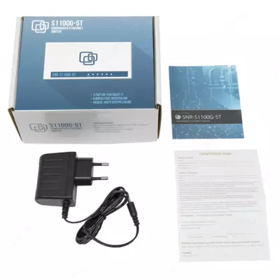 Kommutator Ethernet SNR-S1100G-5T