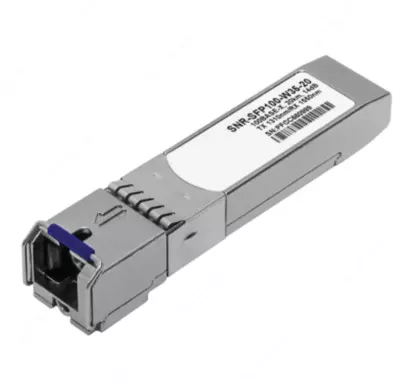 Modul SFP WDM SNR-SFP100-W35-20 20 km gacha bo'lgan masofa (14dB), 1310нм, 100Mb