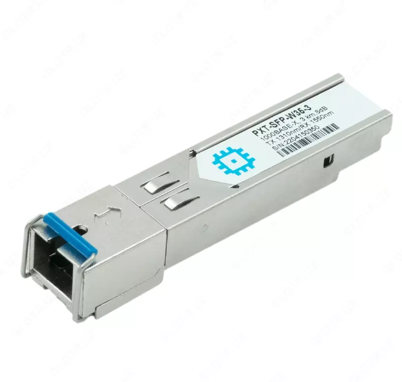 Modul SFP WDM PXT-SFP-W35-3 3 km gacha bo'lgan masofa (6dB), 1310нм