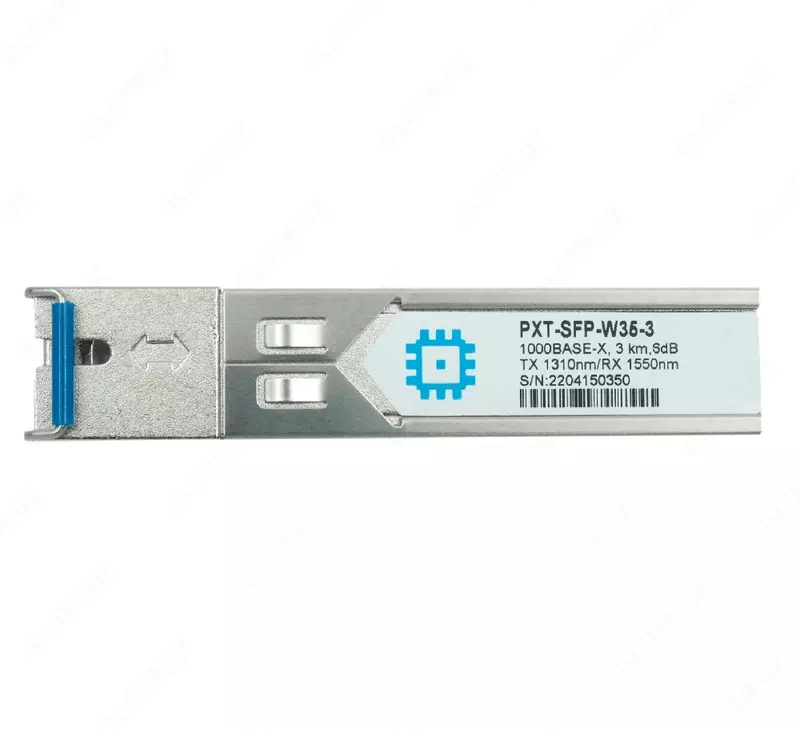 Modul SFP WDM PXT-SFP-W35-3 3 km gacha bo'lgan masofa (6dB), 1310нм
