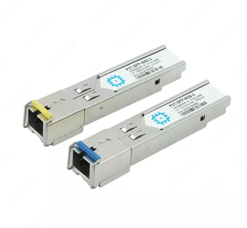 Модуль SFP WDM PXT-SFP-W53-3, дальность до 3км (6dB), 1550нм