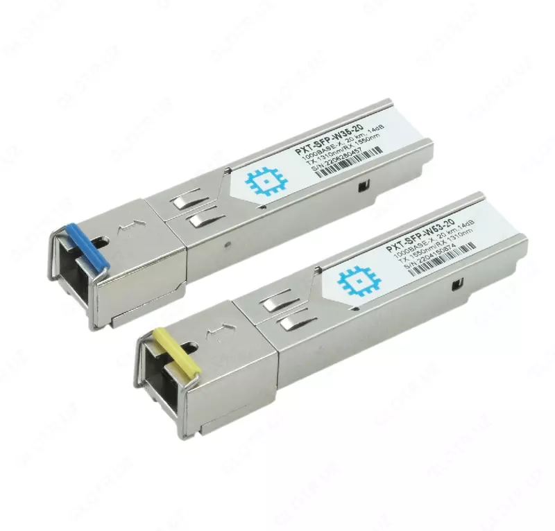 Модуль SFP WDM PXT-SFP-W35-20, дальность до 20км (14dB), 1310нм