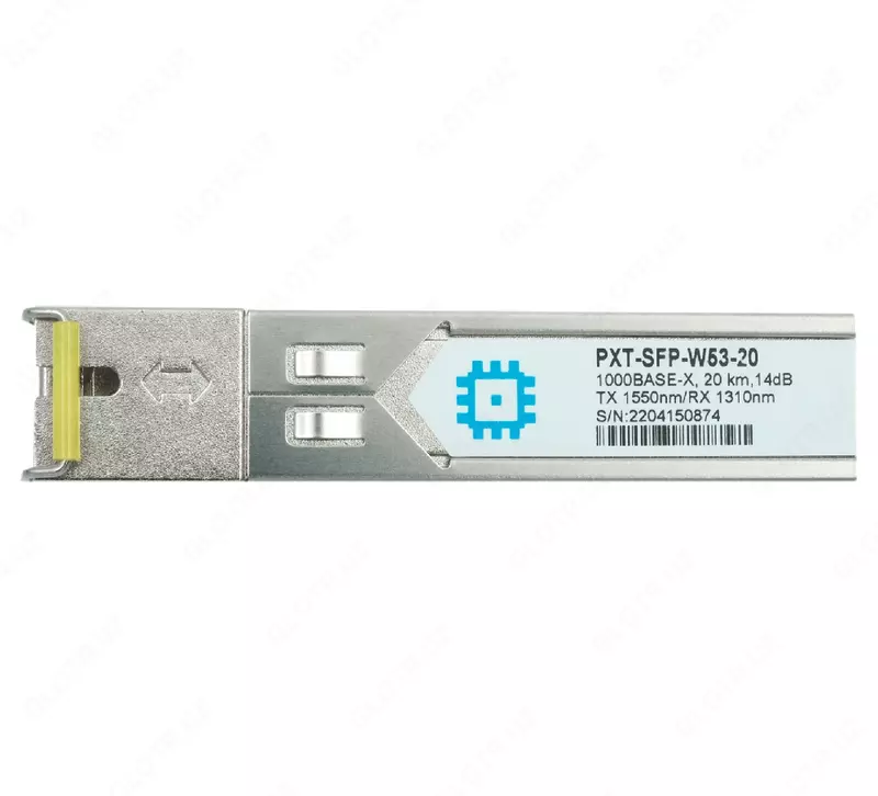 Модуль SFP WDM PXT-SFP-W53-20, дальность до 20км (14dB), 1550нм