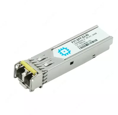 Modul PXT-SFP-ZX-80 SFP WDM, 80 km gacha bo'lgan masofa (24dB), LC Duplex, 1550нм