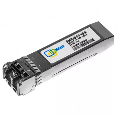 Modul SFP+ optik SNR-SFP+SR, 300 m gacha bo'lgan masofa (5dB), 850нм