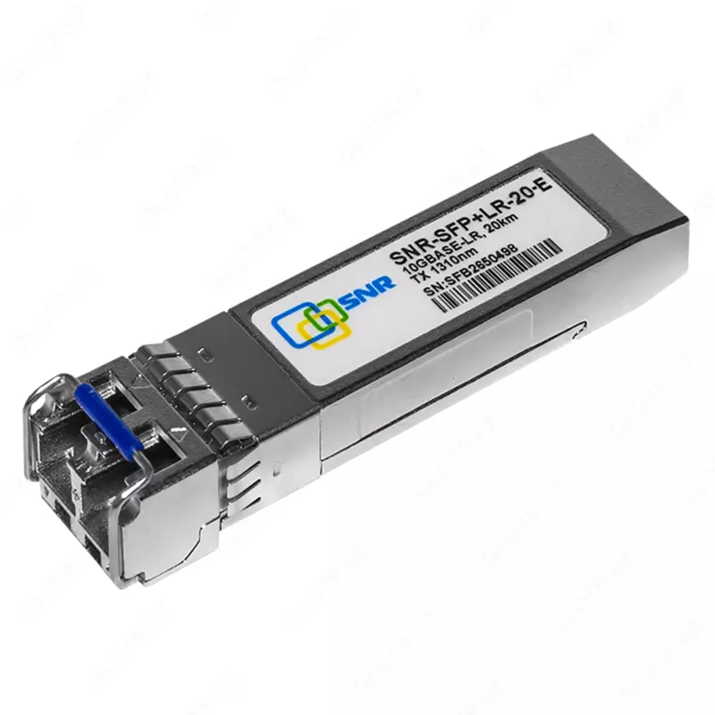 Modul SFP+ optik SNR-SFP+LR-20, 20 km gacha bo'lgan masofa (11db), 1310 нм