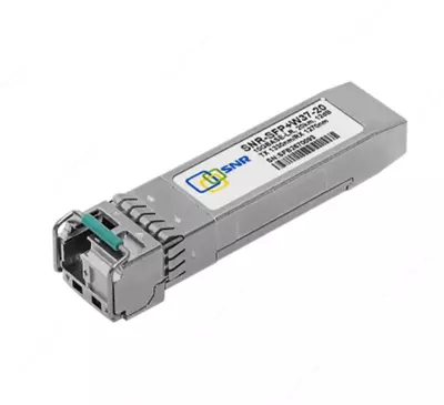 Модуль SFP+ оптический SNR-SFP+W37-20, LC Simplex дальность до 20 км (12dB), 1330нм