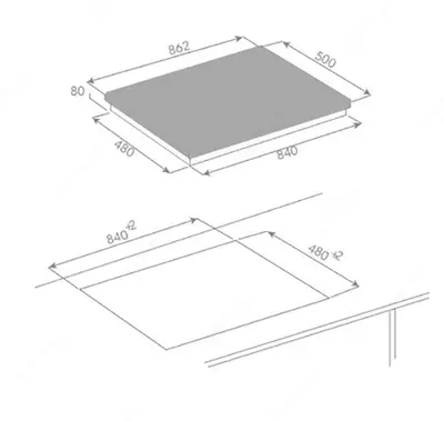Pishirish panel Goodwell GWP-9568 BG