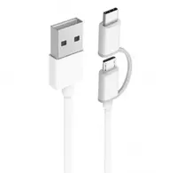 Кабель Xiaomi Mi 2-in-1 USB Cable (Micro USB to Type C) 100cm - 137 500 сум