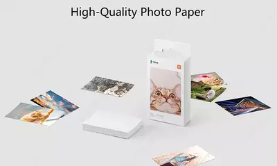 Бумага для фотопринтера Xiaomi Mi Portable Photo Printer Paper (2x3-inch, 20-sheets)