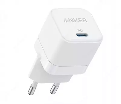 Зарядное устройство Anker PowerPort III 20W Cube White A2149L21