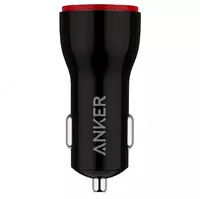 Автомобильное зарядное устройство Anker PowerDrive 2 24W 2-Port Car Charger Black A2310H11 - 150 000 сум