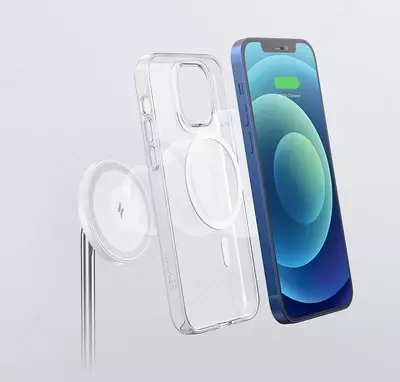 Simsiz zaryadlovchi Anker PowerWave Magnetic 2-in-1 Stand White A2543H21 Simsiz zaryadlovchi Anker PowerWave Magnetic 2-in-1 Stand White A2543H21