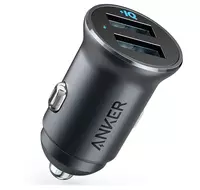 Автомобильное зарядное устройство Anker PowerDrive 2 Alloy Black A2727H12