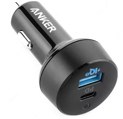Автомобильное зарядное устройство Anker PowerDrive PD+ 2 Black+Gray A2732HF1
