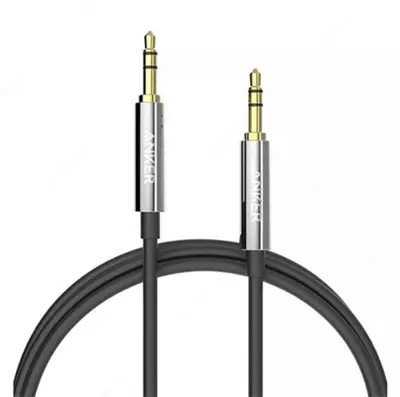 Кабель AUX Anker 3.5mm Male to Male Audio Cable 4ft Black A7123H12