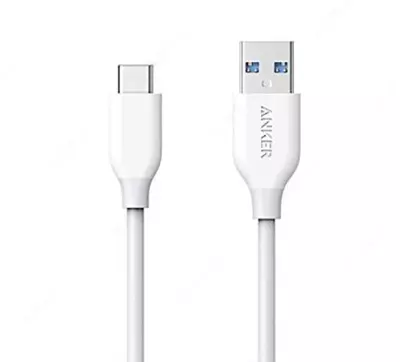 USB кабель Anker PowerLine USB-A to Micro USB (3ft) White A8132H21