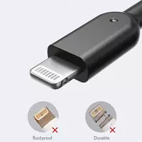 USB кабель Anker Powerline II with lightning connector 3ft C89 Black A8432H12 - 250 000 сум