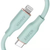 USB kabeli Anker PowerLine III Flow USB-C with Lightning Connector 3ft Green A8662H61
