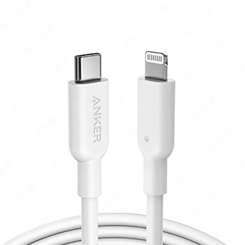 USB кабель Anker PowerLine III USB-C to Lightning 2.0 Cable 3ft White A8832H21