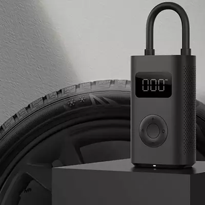 Портативный насос для шин Xiaomi Portable Electric Air Compressor 1S Портативный насос для шин Xiaomi Portable Electric Air Compressor 1S
