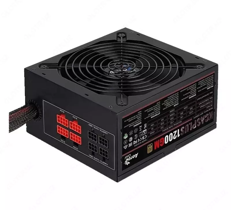 Блок питания Aerocool KCAS PLUS 1200GM GOLD 1200W APFC