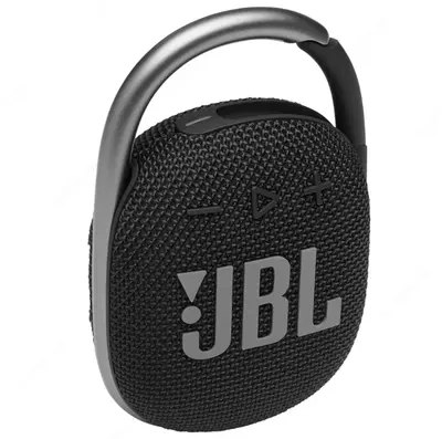 Портативная акустика JBL CLIP 4 Portable Wireless Speaker JBLCLIP4BLK черный