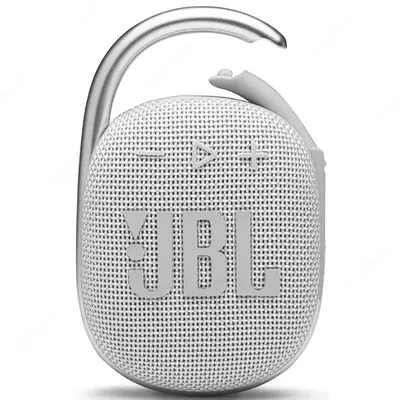 Портативная акустика JBL CLIP 4 Portable Wireless Speaker JBLCLIP4WHT белый